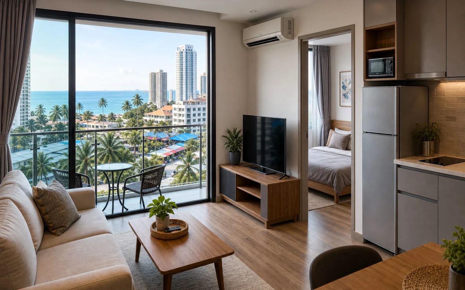 Jomtien, Паттайя: квартиры и апартаменты у моря